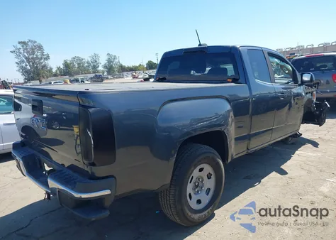 2016 GMC Canyon Sle from USA, damaged, VIN 1GTH5CE32G1343261